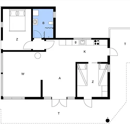 Bl1589-saltum-bondagervej-52 Holiday home