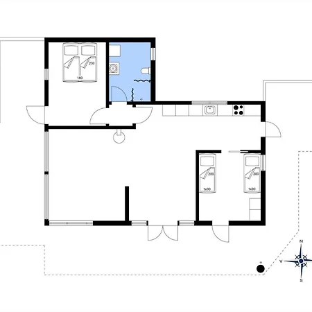 Bl1589-saltum-bondagervej-52 بيت للعطل *